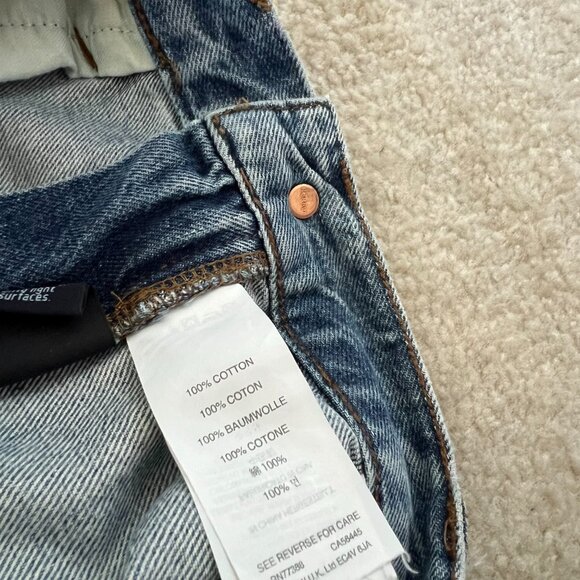 J. Crew Broken In Boyfriend Blue Jeans 28 - Picture 9 of 10